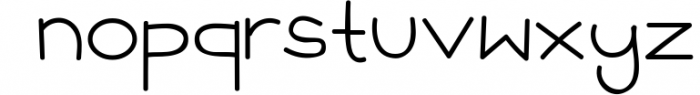 ATHNAN Font LOWERCASE