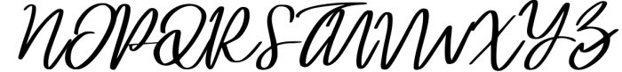 Atalintar | Natural Script Typeface Font UPPERCASE
