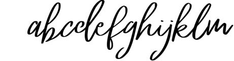 Atalintar | Natural Script Typeface Font LOWERCASE