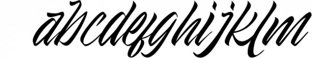 Atlantic Extended - Calligraphy syle Font LOWERCASE
