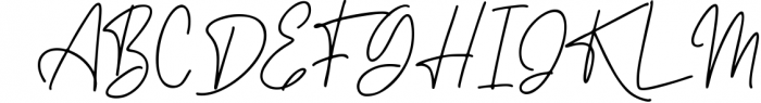 Attahost - Simple & Elegant Signature Font UPPERCASE
