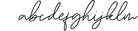 Attahost - Simple & Elegant Signature Font LOWERCASE