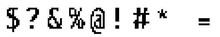 ATC Font OTHER CHARS