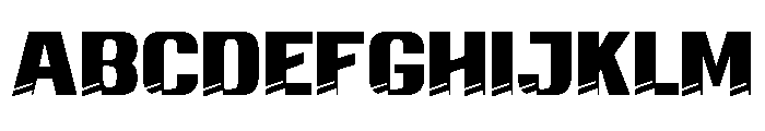 ATHEWETRIAL Regular Font UPPERCASE