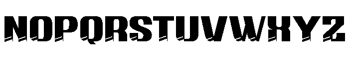 ATHEWETRIAL Regular Font UPPERCASE