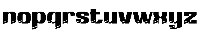 ATHEWETRIAL Regular Font LOWERCASE