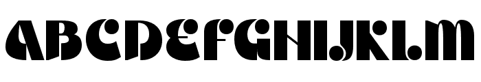 ATNOMBRA-Regular Font UPPERCASE