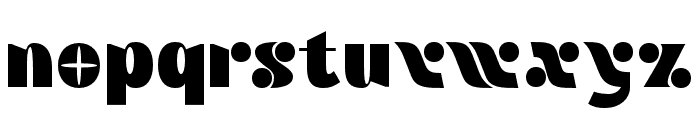 ATNOMBRA-Regular Font LOWERCASE