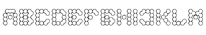 ATOMIC PLANET Font UPPERCASE