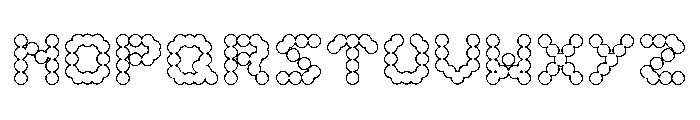 ATOMIC PLANET Font UPPERCASE