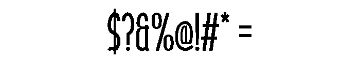 ATOVERZtrial Regular Font OTHER CHARS