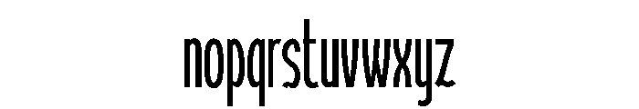 ATOVERZtrial Regular Font LOWERCASE