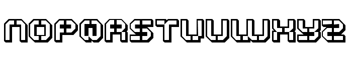 ATRON*STNCL*BLK Font LOWERCASE