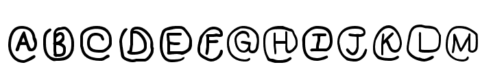 AtSign-Regular Font UPPERCASE