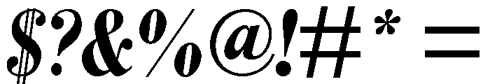 AtakanaSarif Font OTHER CHARS