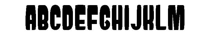 Atama Naga Font UPPERCASE