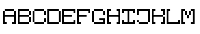Atari Abandoned Regular Font UPPERCASE