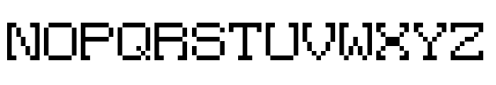 Atari Abandoned Regular Font UPPERCASE