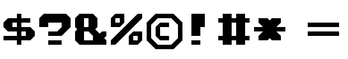 Atari Font Full Version Font OTHER CHARS