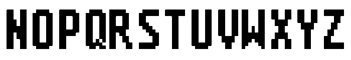 Atari ST 8x16 System Font Font UPPERCASE