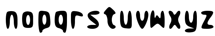 AtariTraced Medium Font LOWERCASE