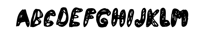 Atchy Font LOWERCASE