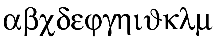 Atene-Normal Font LOWERCASE