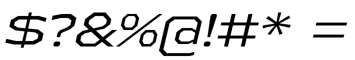 AthabascaExBk-Italic Font OTHER CHARS