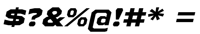 AthabascaExEb-Italic Font OTHER CHARS