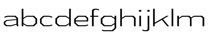 AthabascaExLt-Regular Font LOWERCASE