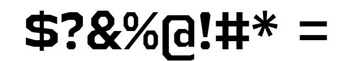 AthabascaRg-Bold Font OTHER CHARS