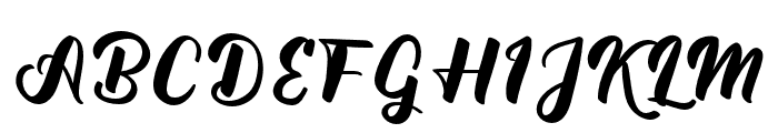 Athain-Regular Font UPPERCASE