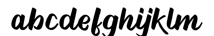 Athain-Regular Font LOWERCASE