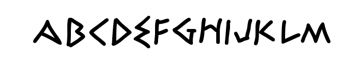 Athena Handwritten Font LOWERCASE