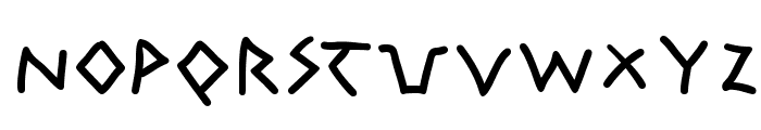 Athena Handwritten Font LOWERCASE