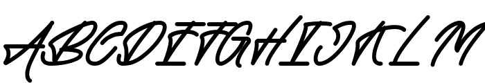 Athena Regular Font UPPERCASE