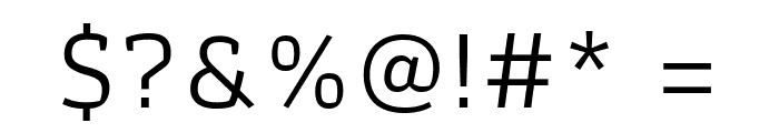 Athiti Regular Font OTHER CHARS