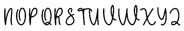 Athletic2 Font UPPERCASE