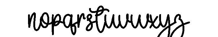 Athletic2 Font LOWERCASE