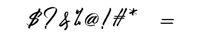 Athum Thin Font OTHER CHARS