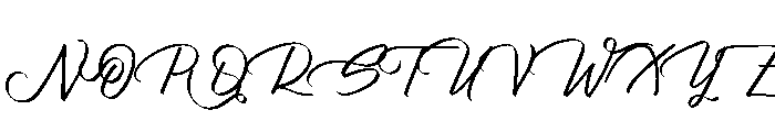 Athum Thin Font UPPERCASE