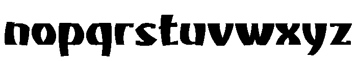 Atikupersonaluse-ExtraBold Font LOWERCASE