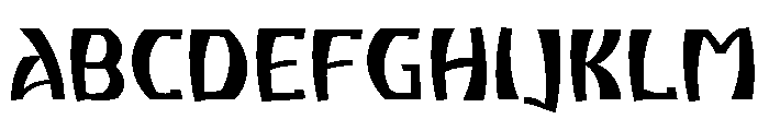 Atikupersonaluse-Regular Font UPPERCASE