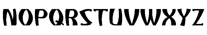Atikupersonaluse-Regular Font UPPERCASE