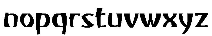 Atikupersonaluse-Regular Font LOWERCASE