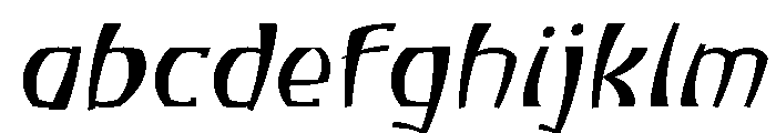 Atikupersonaluse-ThinSlanted FONT