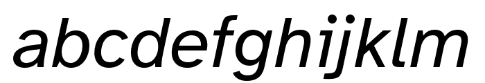 AtkinsonHyperlegible-Italic Font LOWERCASE