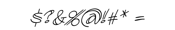 AtlandSketchesBB-Italic Font OTHER CHARS