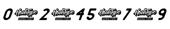Atlanta Corner Demo Italic Font OTHER CHARS