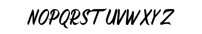 Atrusttacho Font UPPERCASE